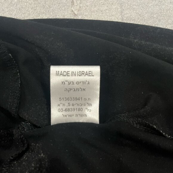 [6/XL-XXL]Alembika Black and White Circles Spotted Jersey Dress NWOT - Picture 7 of 10